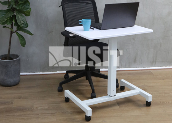 Commercial One Leg Height Adjustable Work Standing Table
