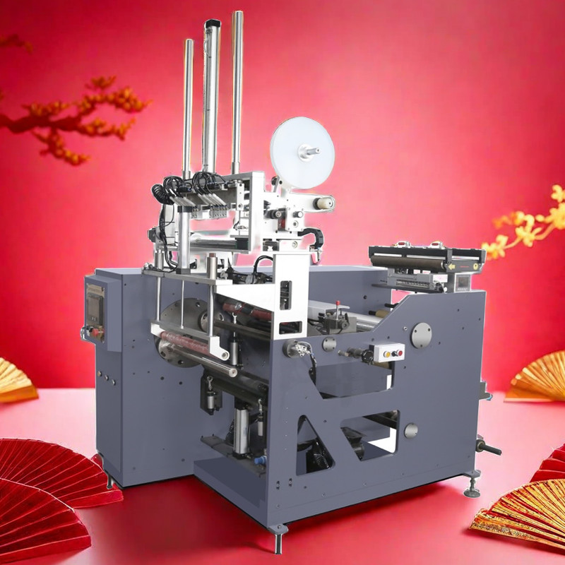 150m/min Fully automatic non-stop 4 spindle turret rewinder for label High-performance
