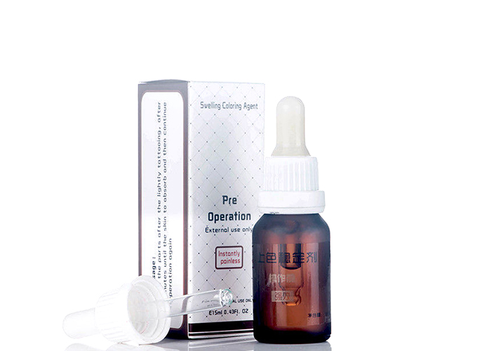 Quick Effective Anesthetic Liquid Pre - Operation For Eyebrows Tattoo