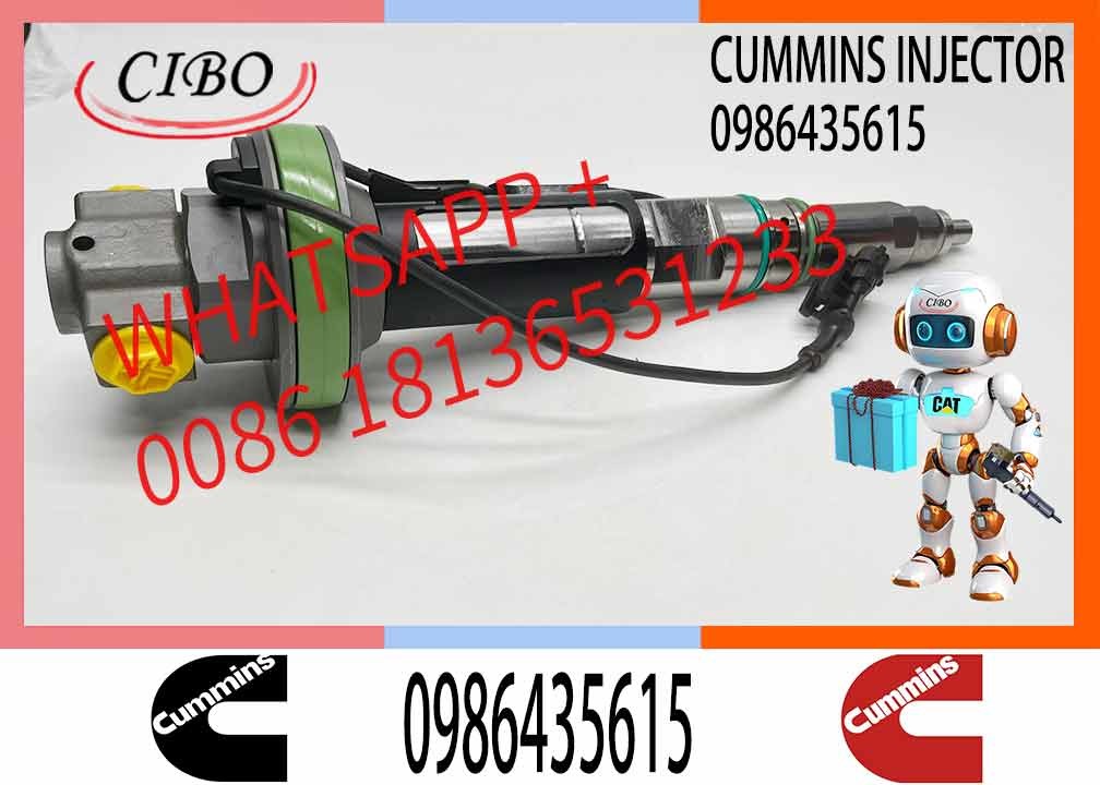 Fuel Injector Assembly F00BJ00000 2881088 0986435900 Y431K05392 0986435615 For Qsk19 Engine