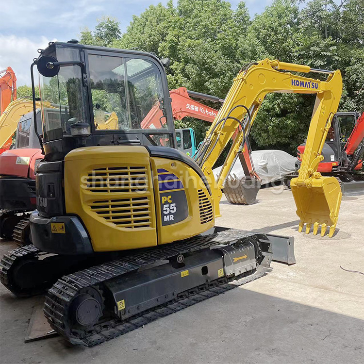 Used Komatsu PC56 7 Excavator Original Japanese Second Hand PC56-7 Tracked Excavator