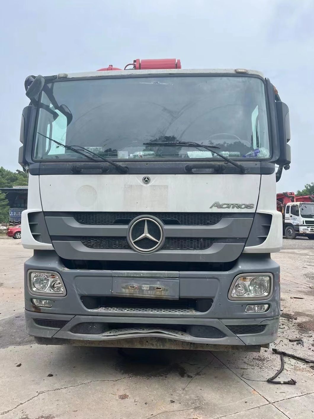 2019 SA Ny 62m Used Concrete Pump Truck Construction Machine on Mercedes Benz Concrete Boom Pump