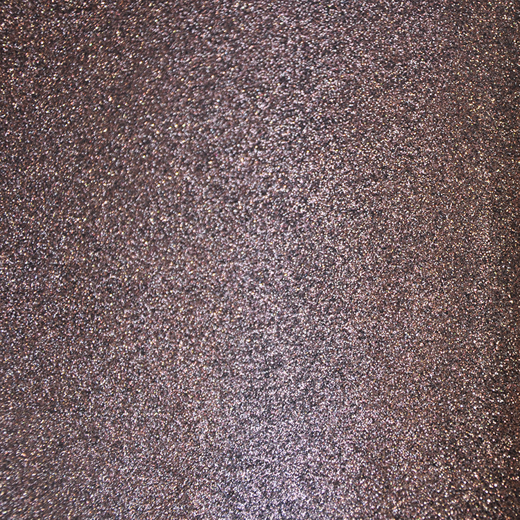 Customized Glitter Wall Fabric High Abrasion Resistance Easy Cutting Solid Color