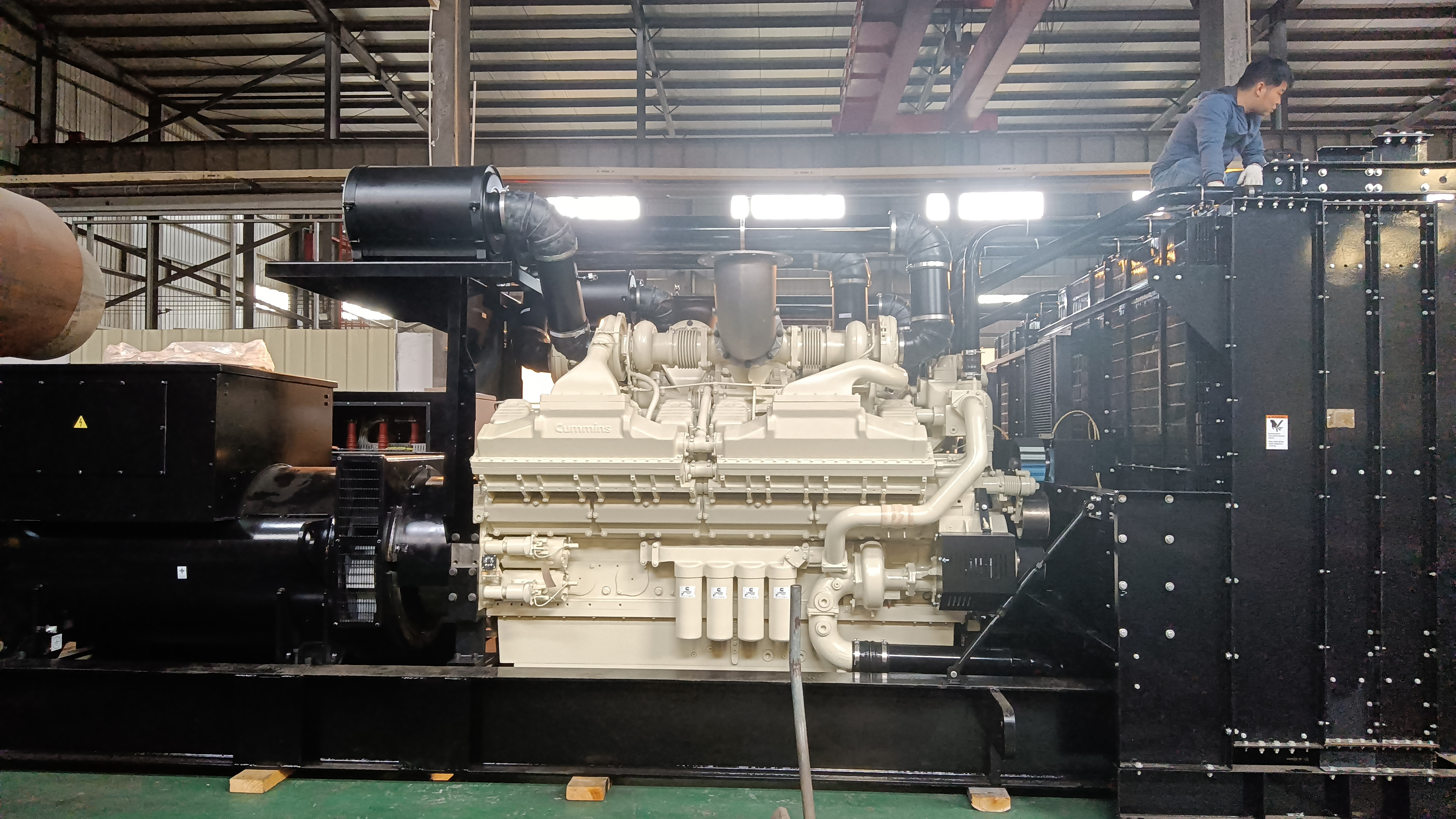 2000kva Emergency Power Generator 3 Phase 400V Brushless Alternator
