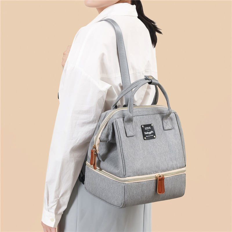 New Design Waterproof Diaper Bag Large Capacity Mommy Travel Bag Multifunctional Maternity Mother Baby Stroller Bags