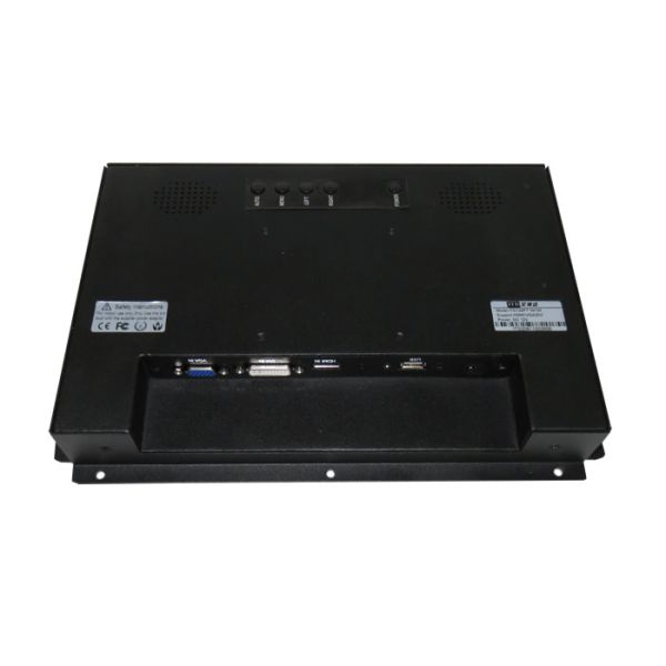 industrial grade 12.1" open frame monitor high bright touchscreen display