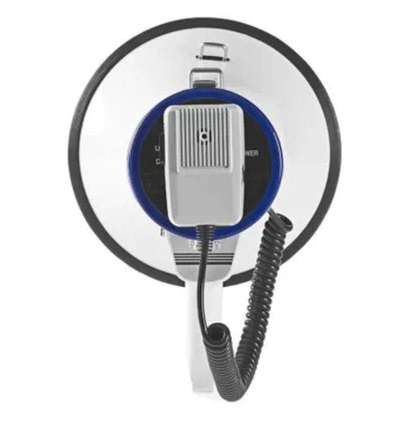 ABS Body 50 Watts Megaphone With Talk , Siren , Music for Outdoor