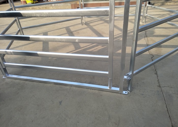 Welded Metal Cattle Fence Panels Australia Standard With Square / Oval / Round Tube