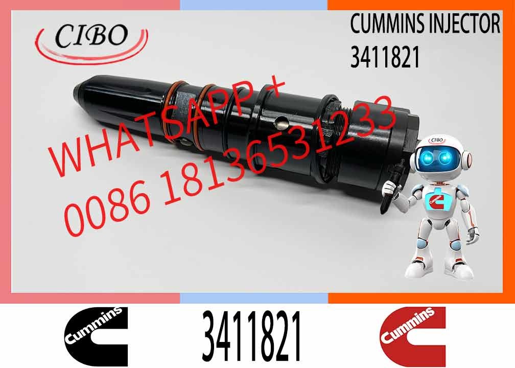 Diesel Common Rail Injector 3406604 3411821 3071497 3087648 4914328 3018835 3079946 For C-ummins M11 Engine