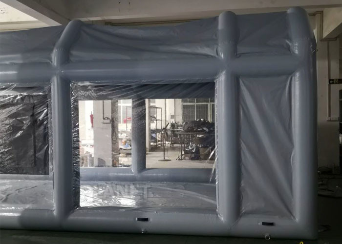 Water Proof Inflatable Spray Booth Airtight Frame Mobile Car Tent