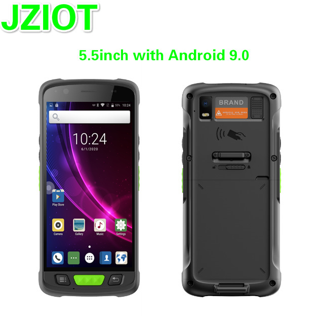 2G RAM 16G ROM Industrial Android Rugged PDA V9000P Data Terminal with 5.5inch Display