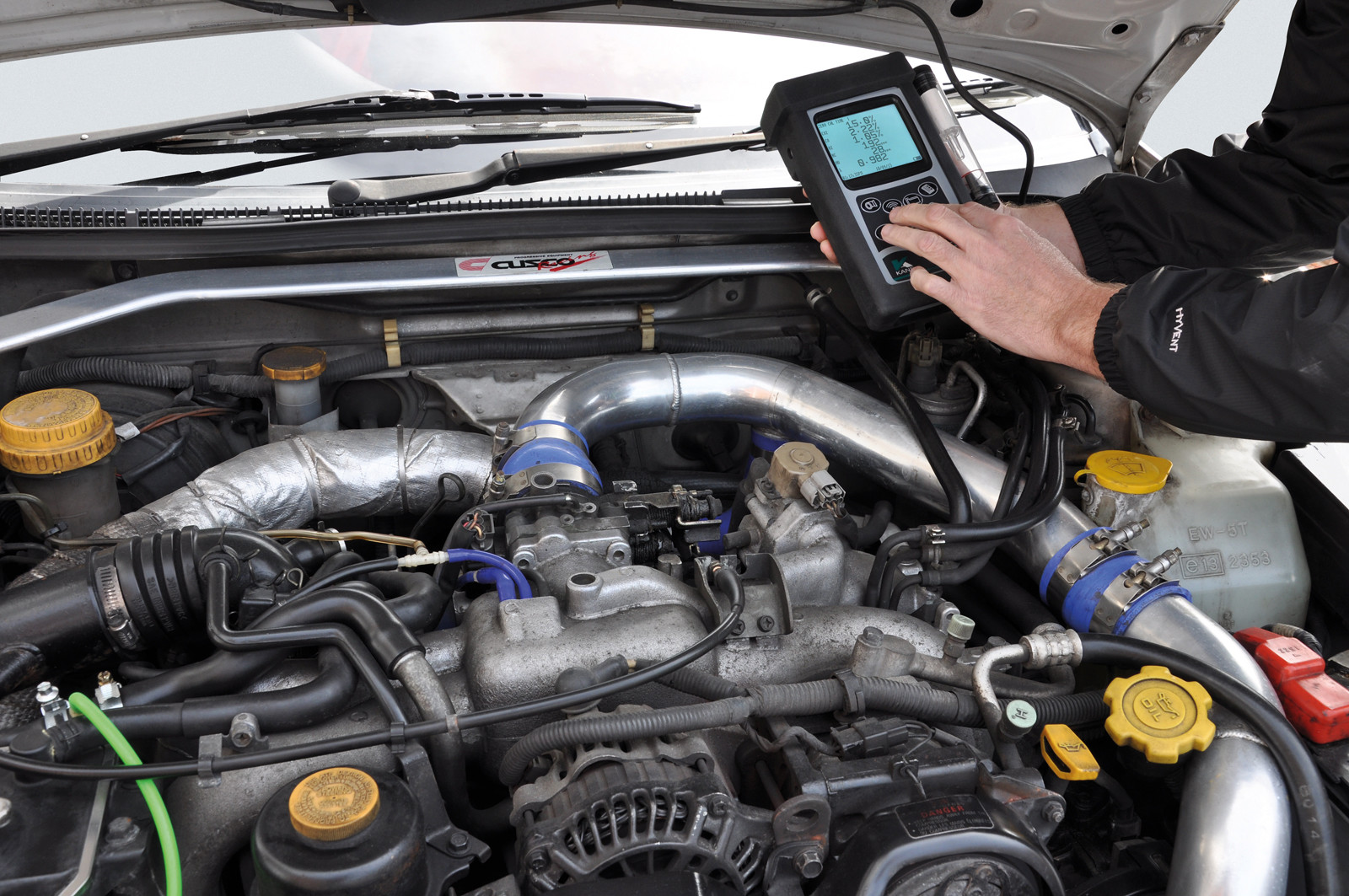 Vehicle Exhaust Gas Analyser