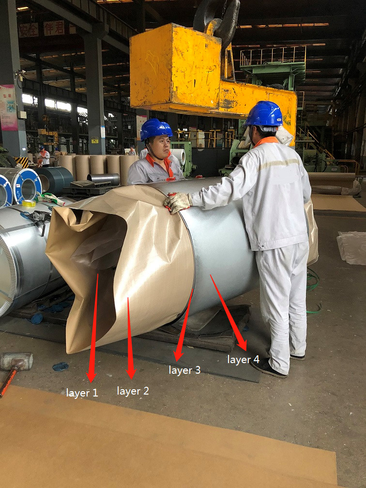 Pre-Painted Galvalume Aluzinc Steel AZ150 PPGL Steel Coil HDP DX51D/s320GD For Metal Wall Panels