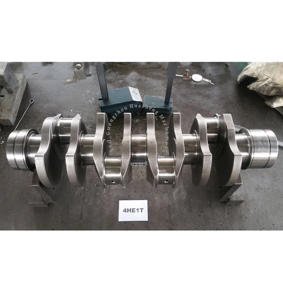 8-94396-737-3 4HE1 4HE1T Forged Steel Crankshaft For Isuzu Spare Parts