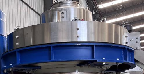 Kick-out system of pellet machine