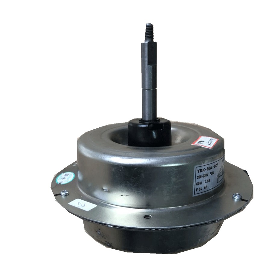 YDK Condenser Fan Motor For Carrier Air Conditioner 60W 60HZ 5uF L Insulation