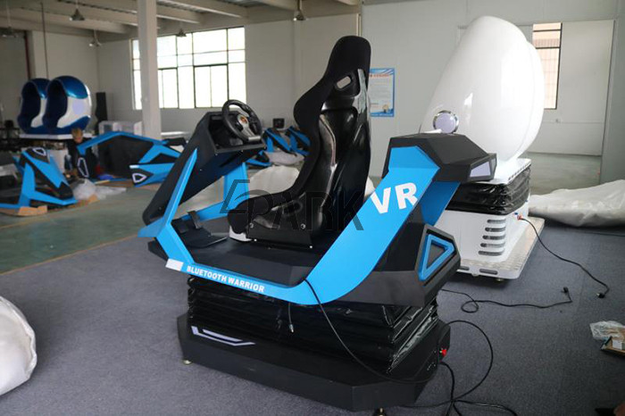 Racing go karts game machine EPARK playstation 9D VR simulator seepoon E3 helmet