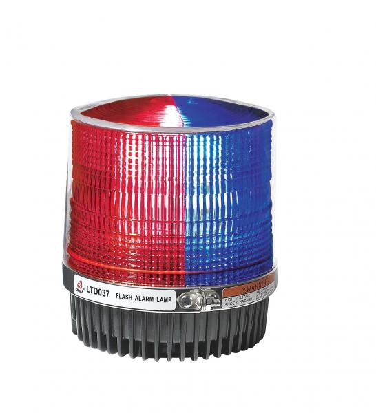 Quality Red And Blue Police Beacon Light Magnet Fixation , Led Rotating Beacon Lights for sale