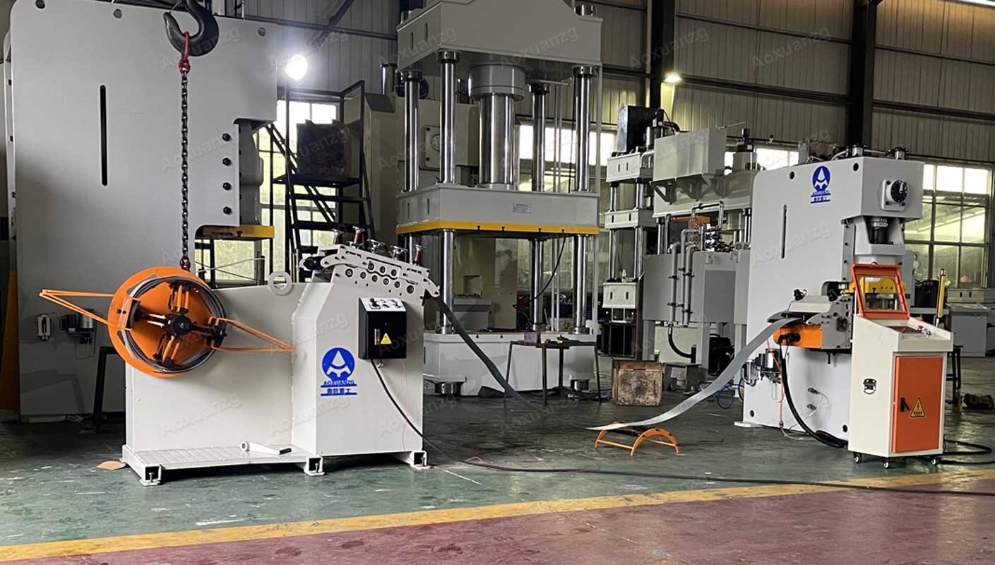 High Speed Pneumatic Punching Machine Hardware Workpiece Fully Automatic Production Line Metal Parts