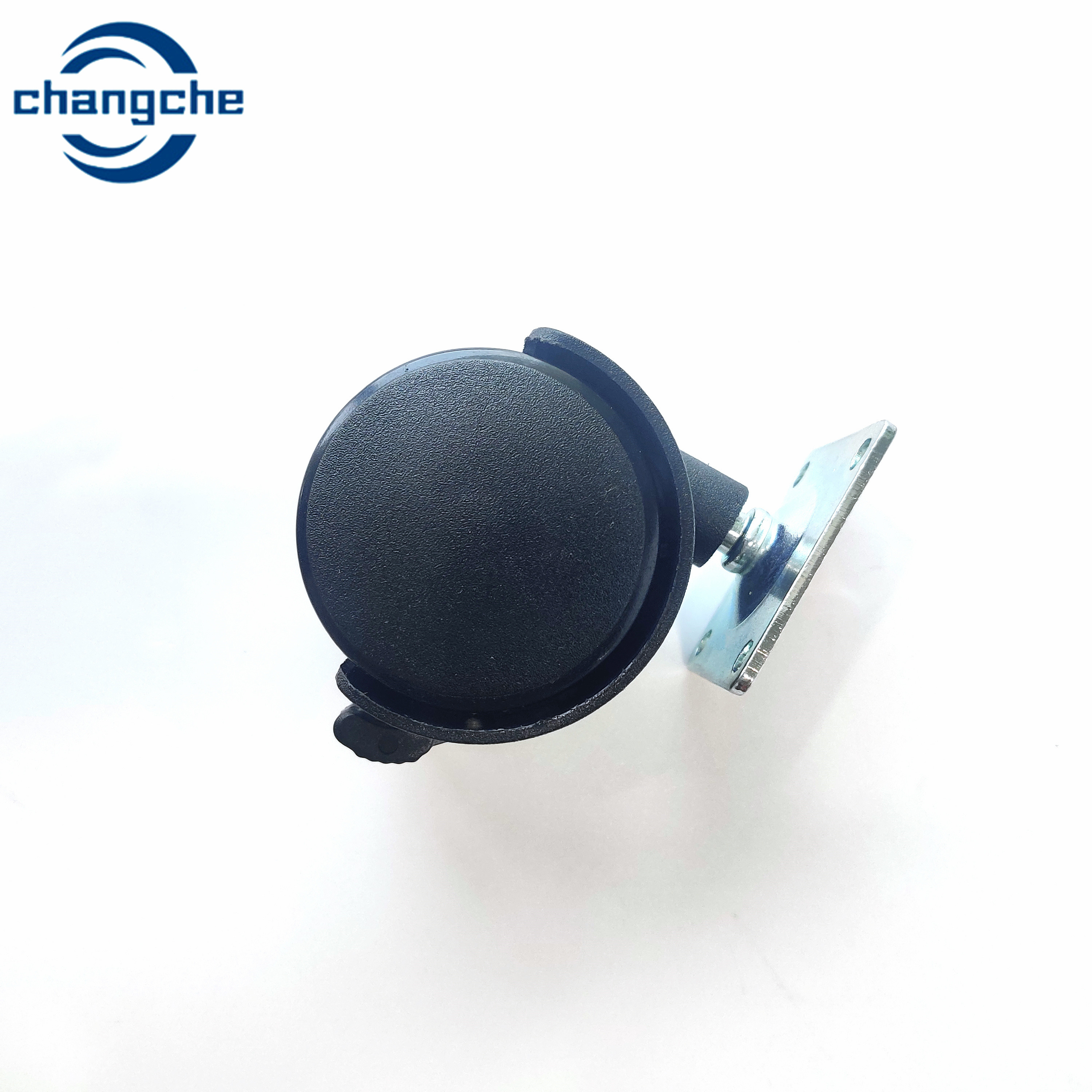 25mm Wheel Width Rotatable Caster Wheels With Total Lock Brake