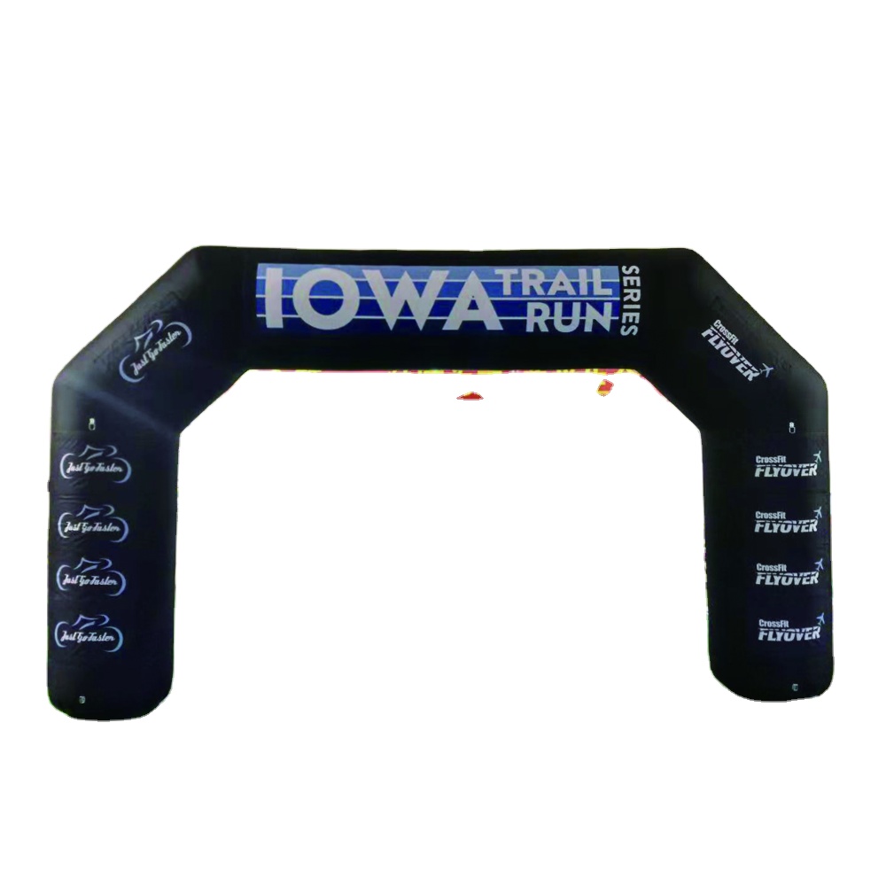 Customized Advertising events inflatable arch with blower and airtight arch