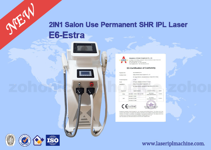 2 In 1 IPL ELIGT Q-SWITCH ND YAGHair Removal Machine With 8.4 Inch Touching Screen