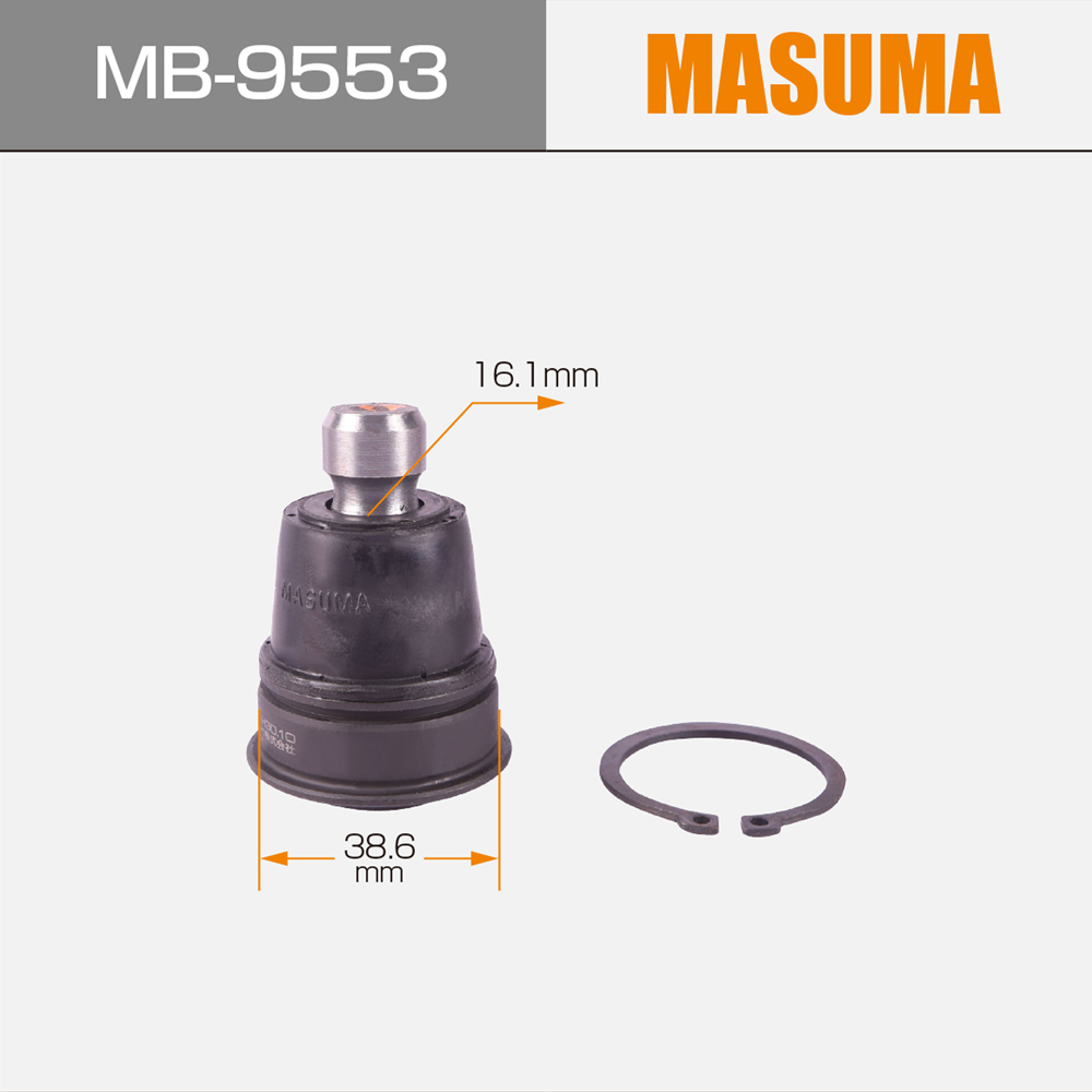 MASUMA NO. MB-9553 Auto Suspension Systems Ball Joint for NISSAN CUBE CUBIC BNZ11