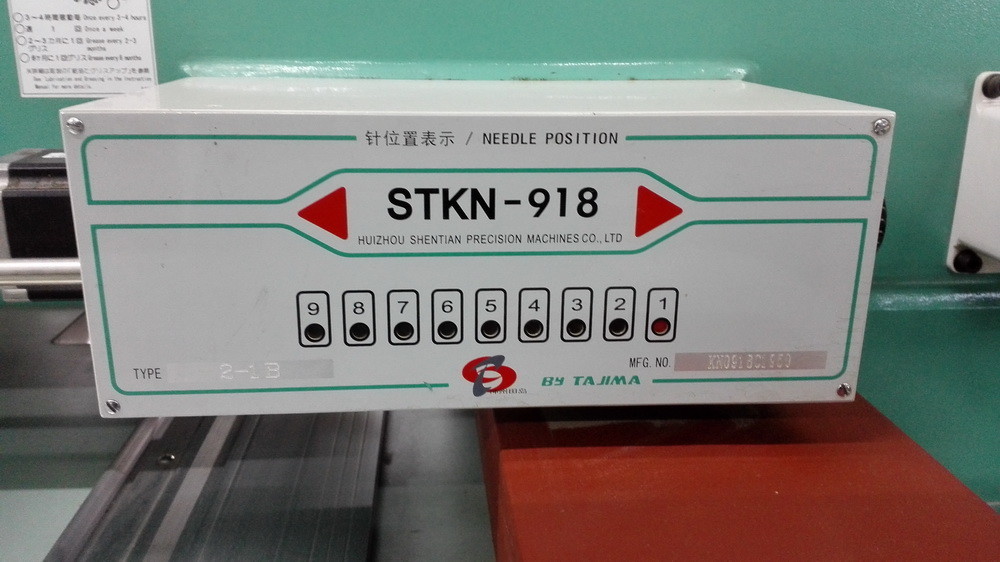 Multi Functional Used Tajima Embroidery Machine 400 x 680mm Emb Area