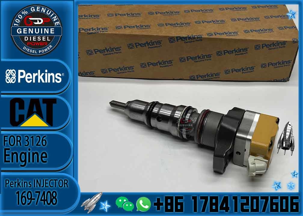 1563895 1697408 Engine Parts Fuel Injector 156-3895 169-7408 171-9704 For CAT Caterpillar 3412 1719704 engine