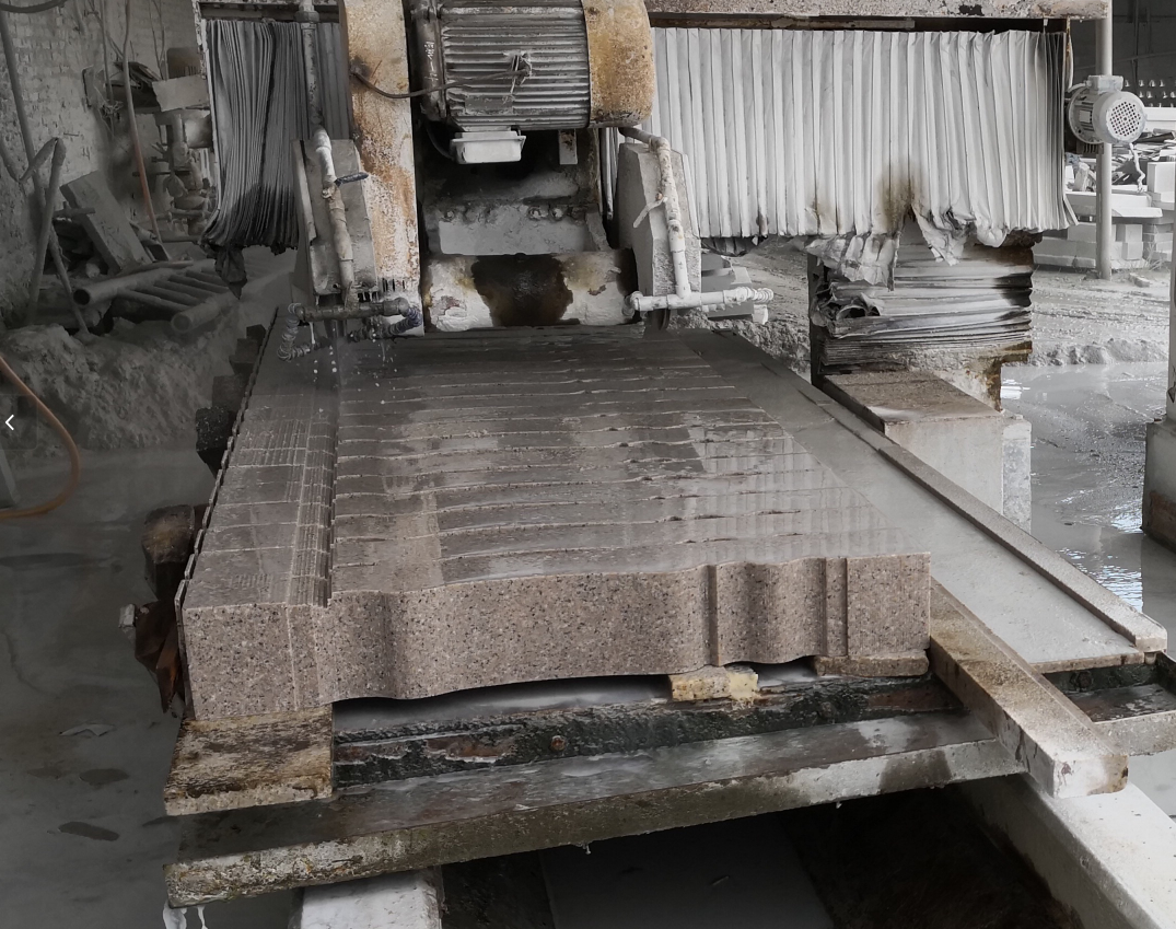 Industrial PLC CNC Stone Edge Profiling Machine Linear Profiling Machine High Efficiency