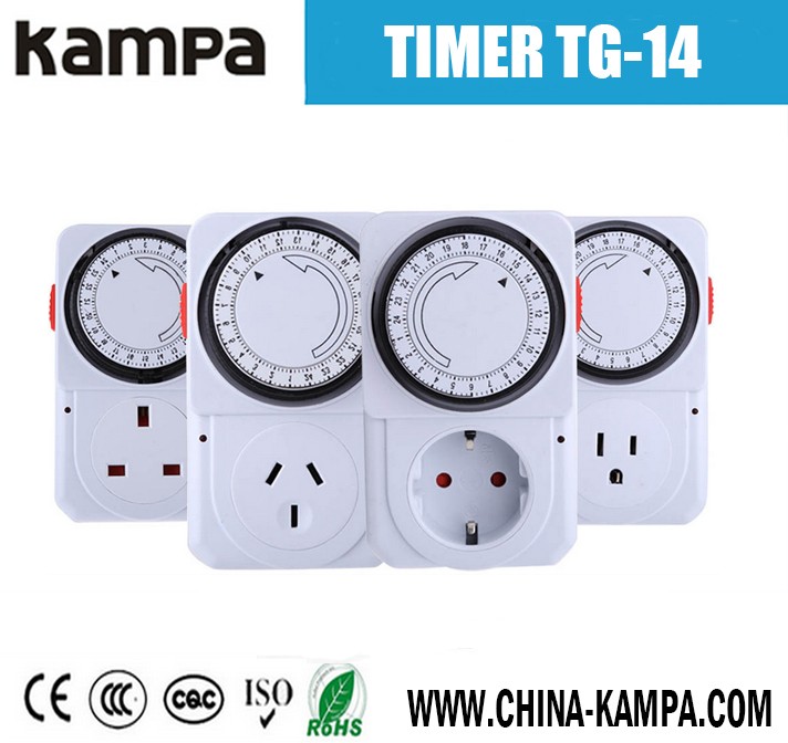16a 230v 24h mechanical countdown timer switch/manual timer switch