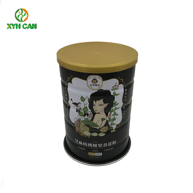 Milk Powder Tin Can for Nestle Nido Milk Powder with Plastic Folding Spoon