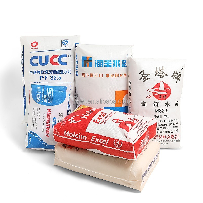 25Kg PP Valve Bags 100 Kg 50 25 Of Cement Polypropylene Sack