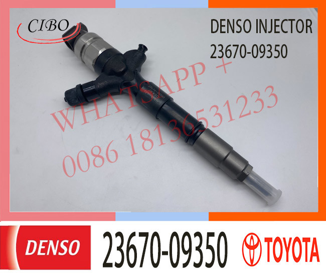 23670-09350 For Toyota Hilux 1KD 2KD Fuel Injector 295050-0520 295050-0180