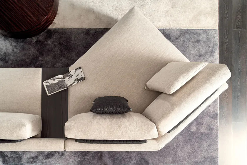 Modern Elegance: High Standard L-Shaped Fabric Sofa For Hotel,Office,Villa Luxury