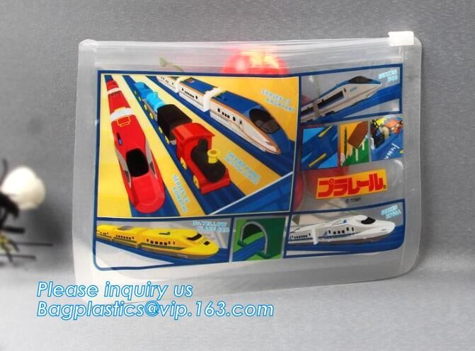Eco-friendly slider customized logo transparent plastic cosmetic bag, gift packing pvc k cosmetic makeup bags, Doc