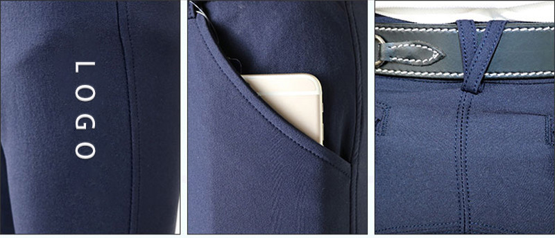 Children's Horse Riding Breeches Non Slip Anti Wear Knee Silicone Equestrian Pants