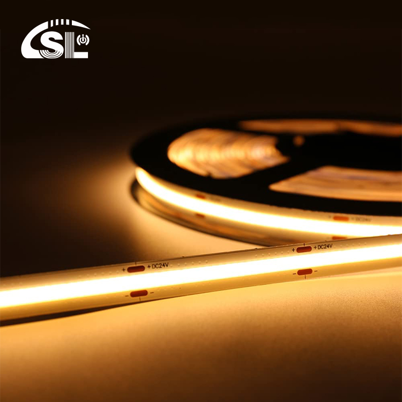 LED Light Source 12W/meter Electroplate COB 320Ds Light Strip SL- COB-03208D65