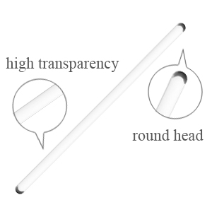 Glass stir rod