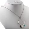 Buy cheap Gold Or Silver Water Drop Cute Beat Set / 15g Stainless Steel Necklace And from wholesalers