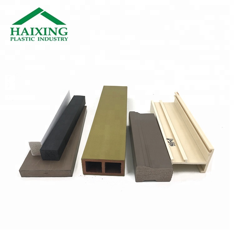 Customized Plastic Windows and Doors Frame PVC/WPC Door Profiles with Modern Design