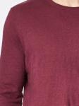 Eco Friendly Round Neck Hemp Cotton Clothing Long Sleeve Blank Design