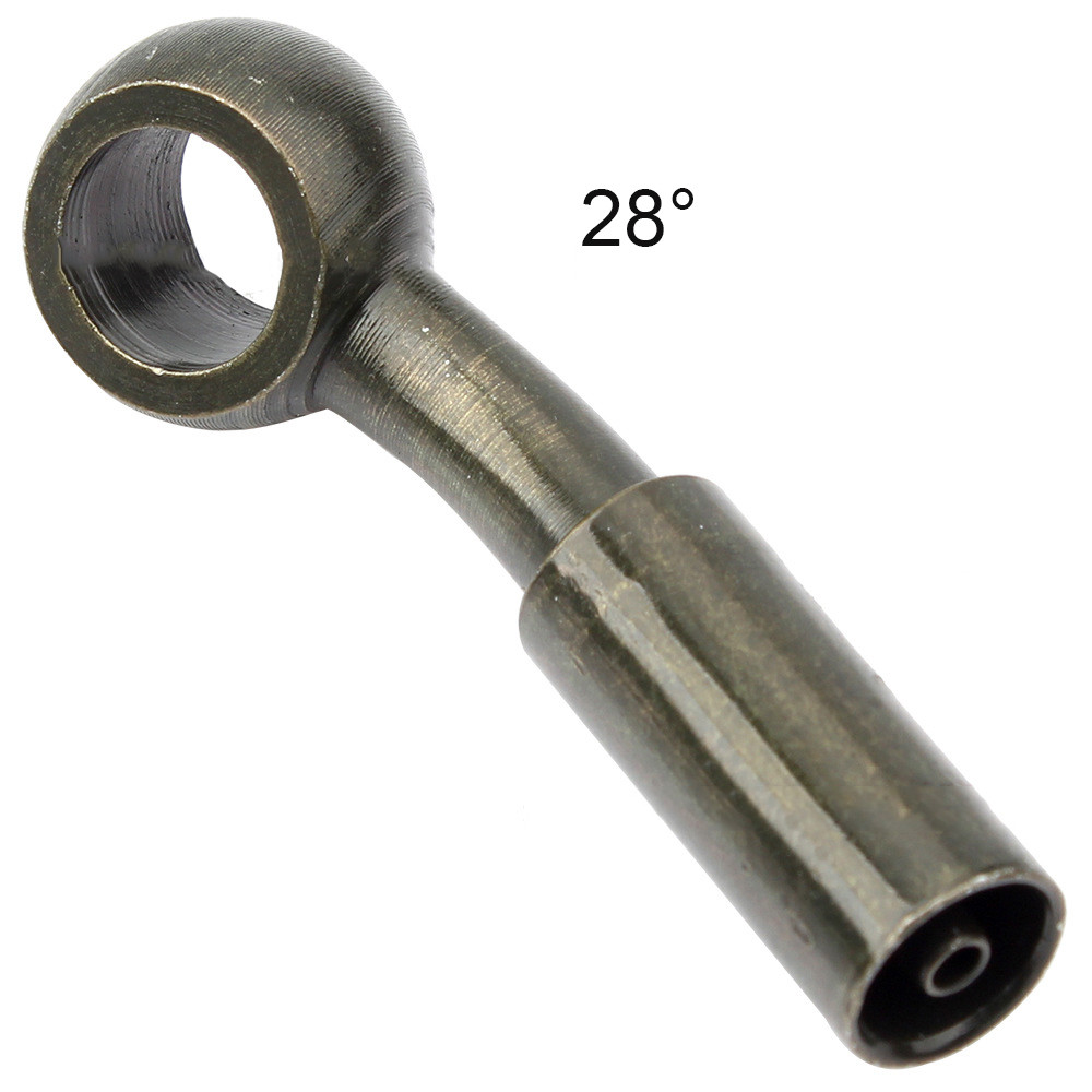 M10*1 Braided Brake Hose Banjo Fitting Stainless Steel For Motorcycle