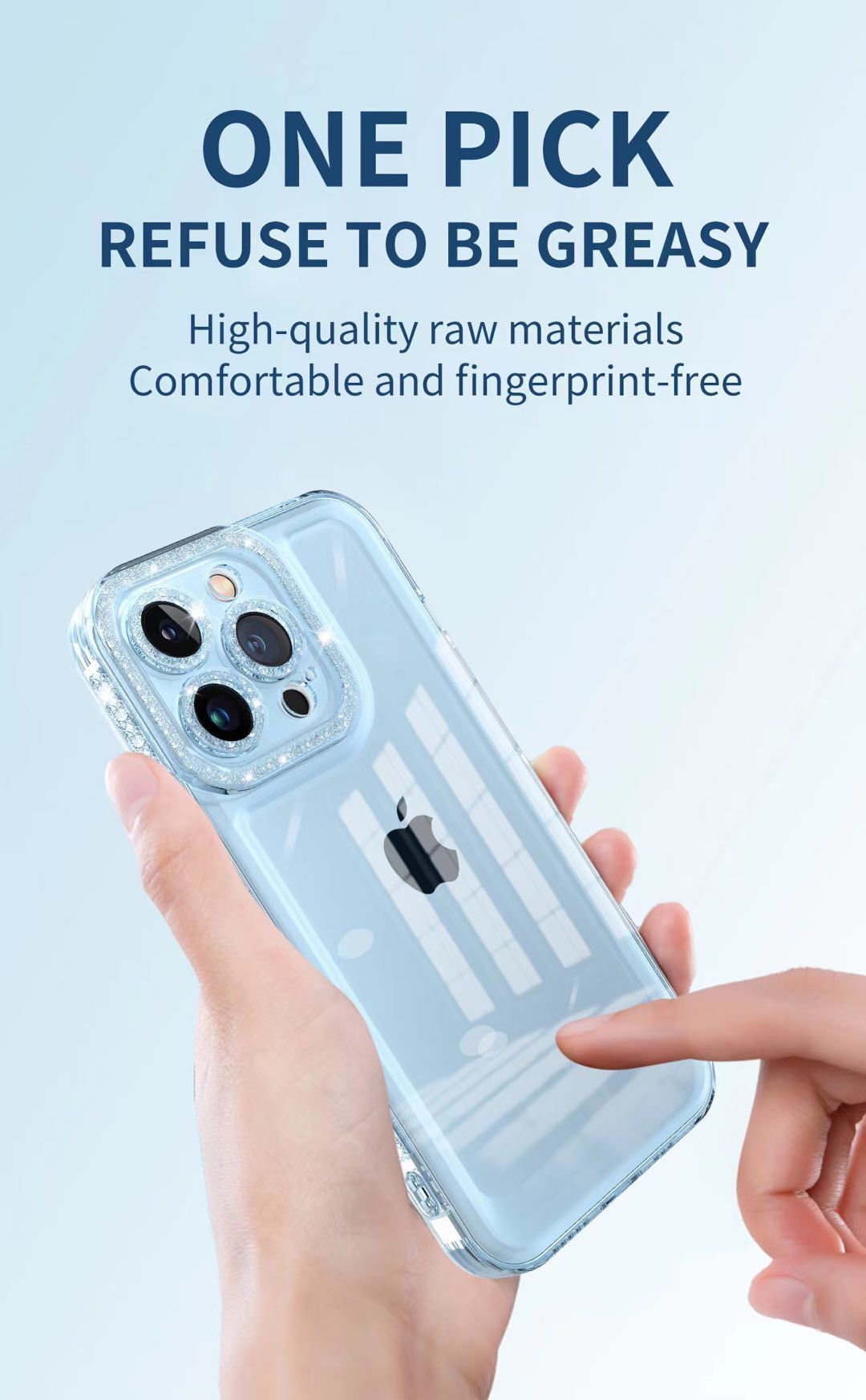 14 Mini Clear Cell Phone Cases for iPhone 14 Pro Max TPU Support Wireless Charge