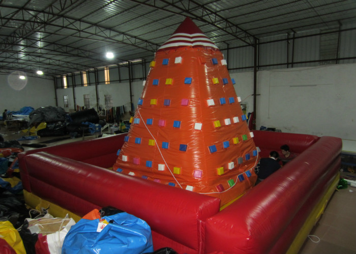 Attractive Inflatable Climbers For Kids Funny Inflatable Climbing Tower Inflatable Rock Climbing Wall Sport Game