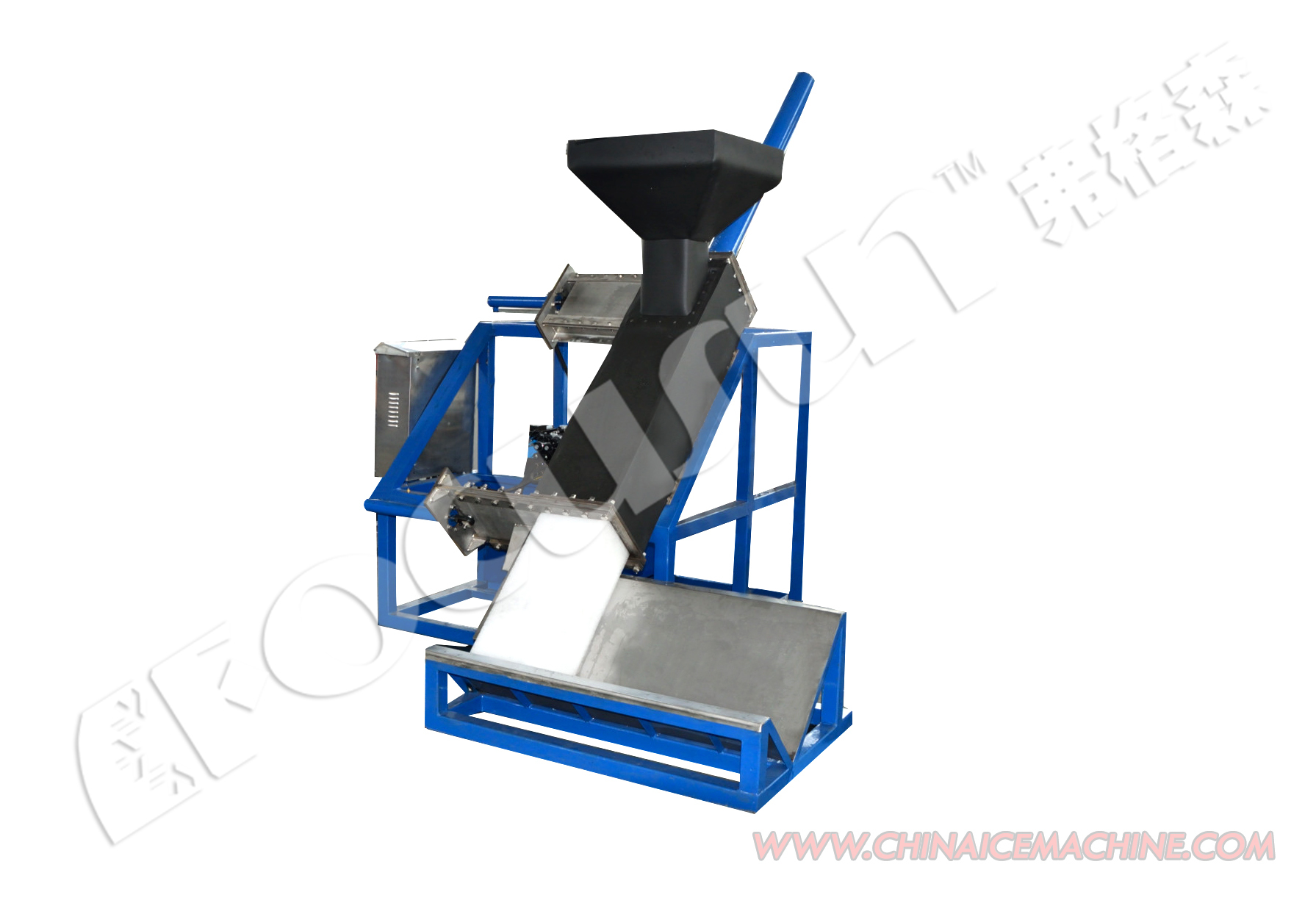 Big Capacity 5 Kw SUS304 Stainless Steel Flake Ice Machine Transforms into Block Ice