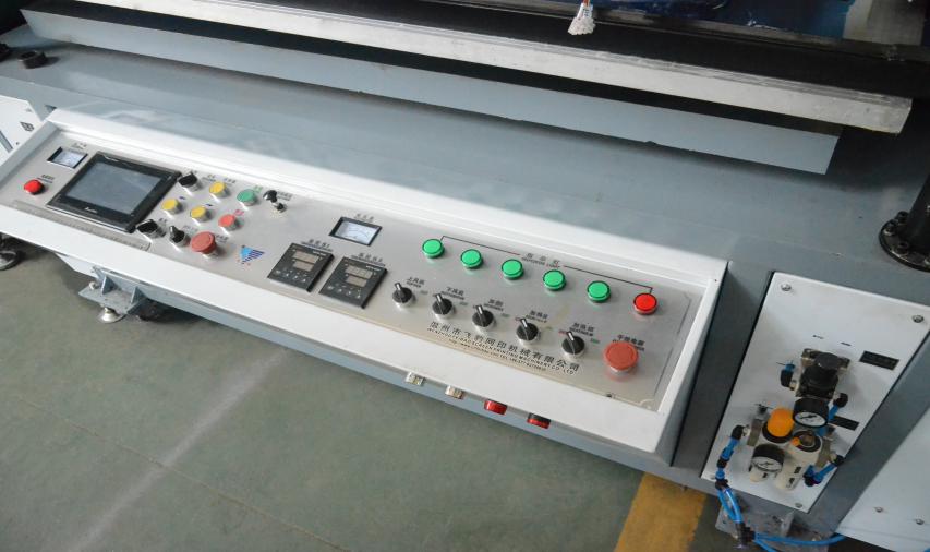 For Walmart Bag Automatic Two Color Roll To Roll Non Woven Fabric Screen Printing Machine