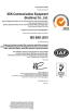 XDK Communication Equipment Huizhou Co., Ltd Certifications