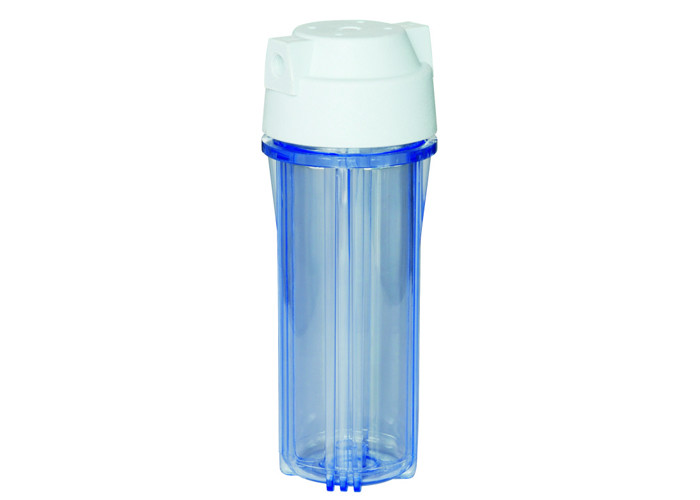 Plastic Cartridge Filter Vessels For Wall Mount Water Filter 1/4" Inlet/Outlet Sediment Cartridge PP