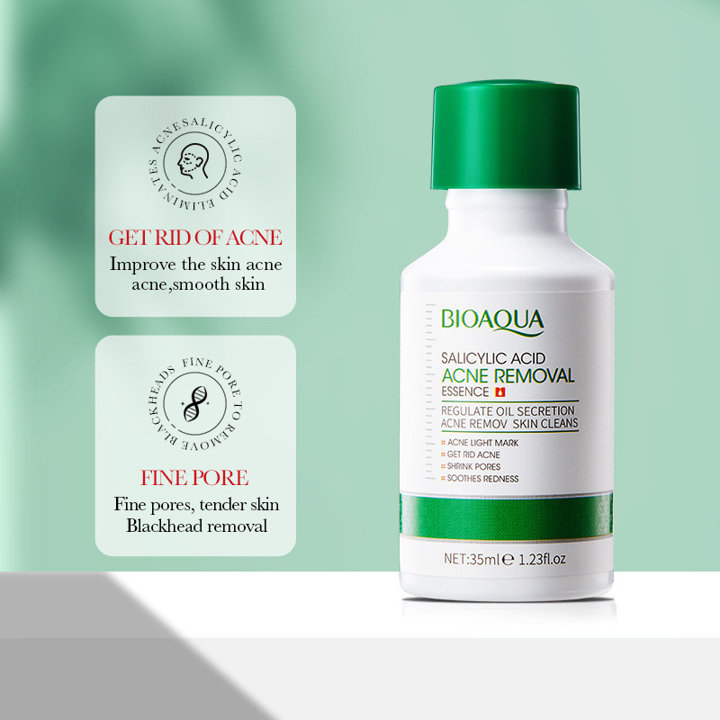 30ml Anti Acne Face Serum Organic Acne Treatment Salicylic Acid Pimple Removal Facial Skincare